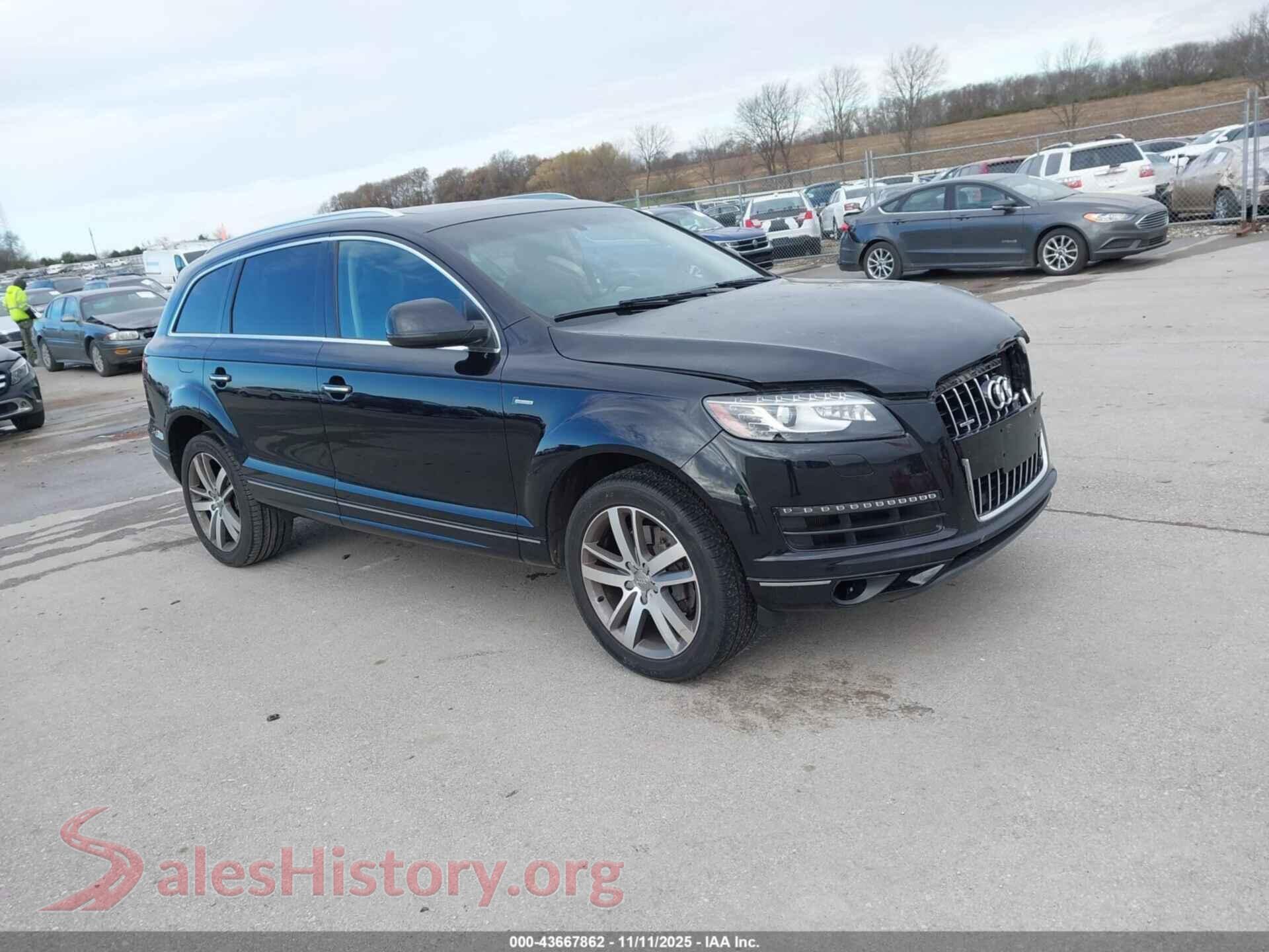 2015 AUDI Q7 — VIN WA1LGAFE5FD000749
