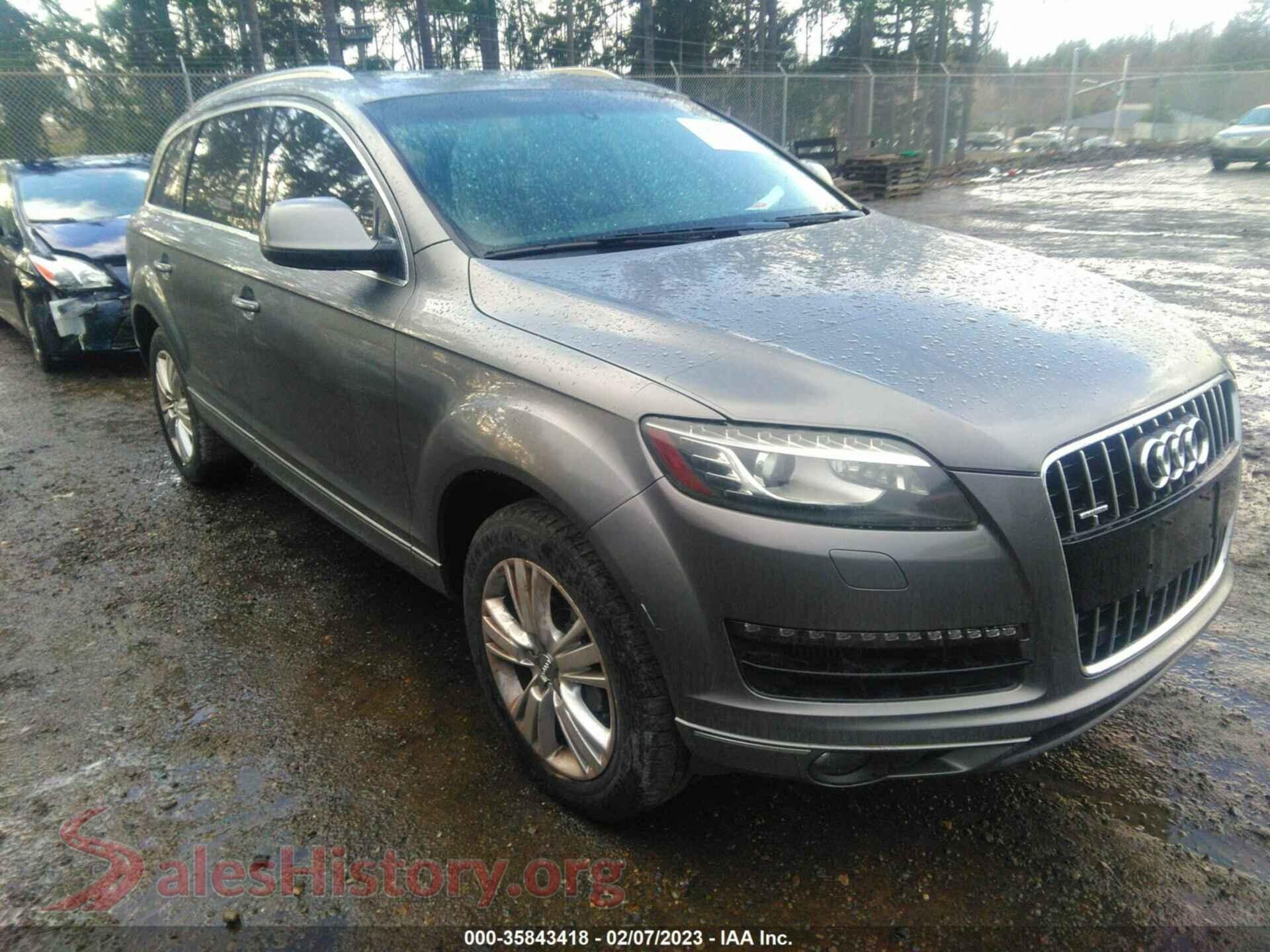 2011 AUDI Q7 — VIN WA1LMAFE8BD009335
