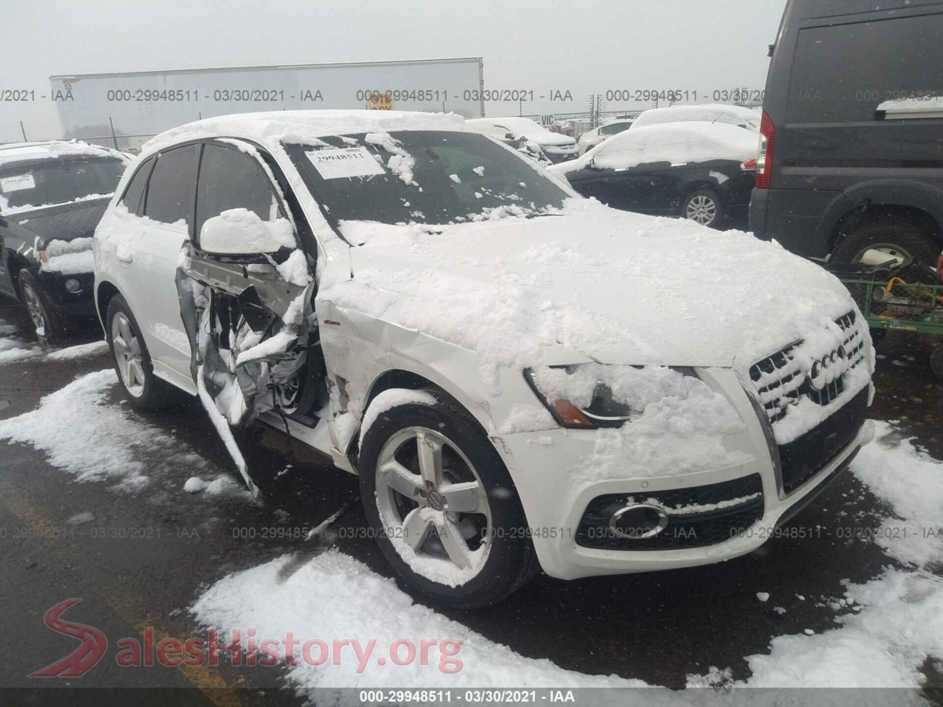 2012 AUDI Q5 — VIN WA1WKAFPXCA012406