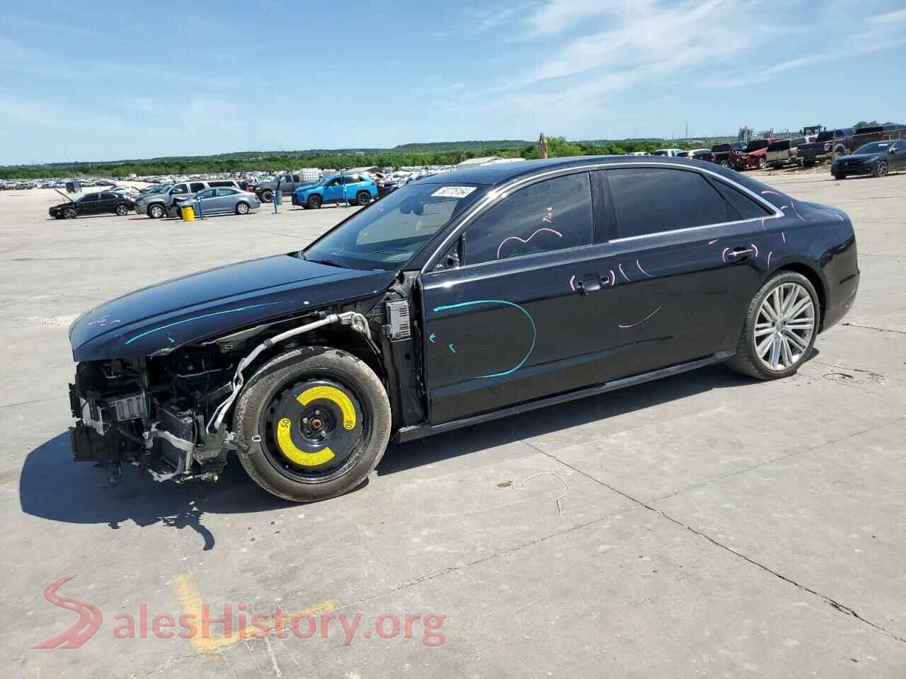 2017 AUDI A8 — VIN WAU43AFD0HN011679