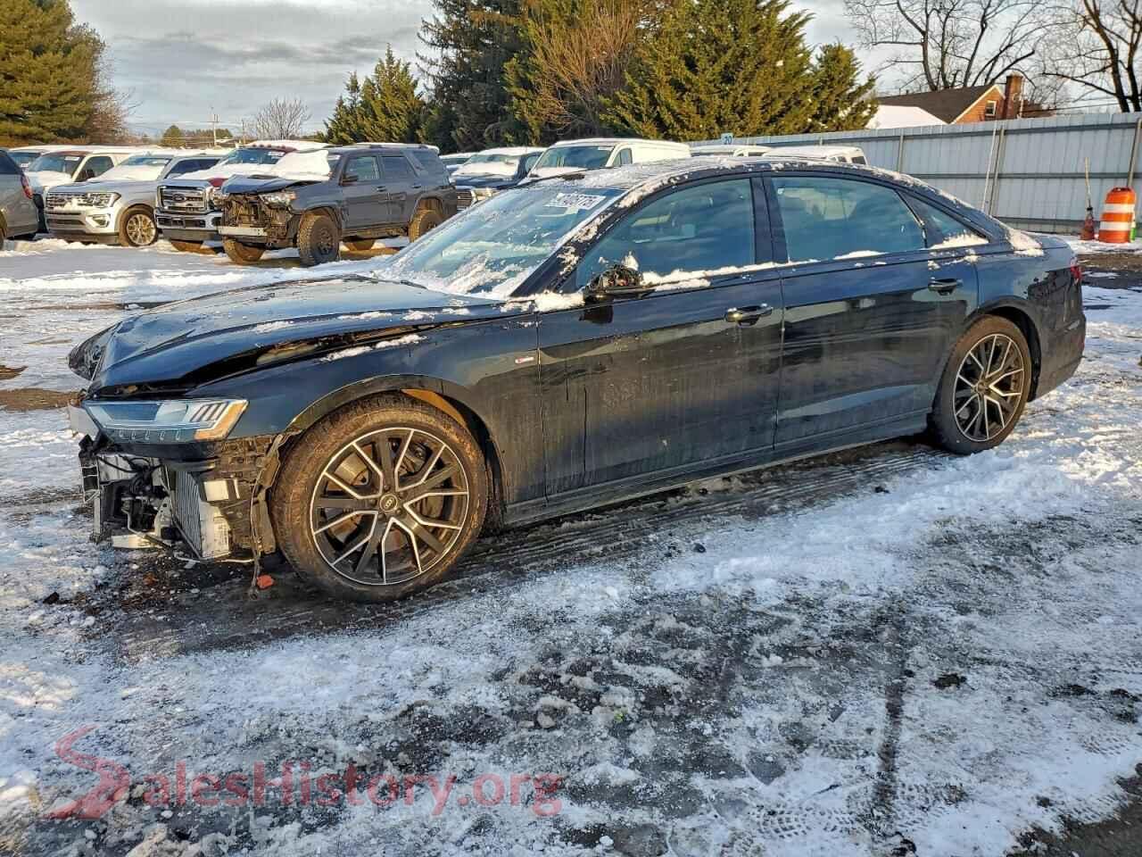 2021 AUDI A8 — VIN WAU8EAF8XMN004831