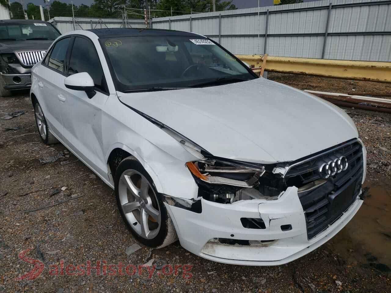 2016 AUDI A3 — VIN WAUA7GFF4G1007295