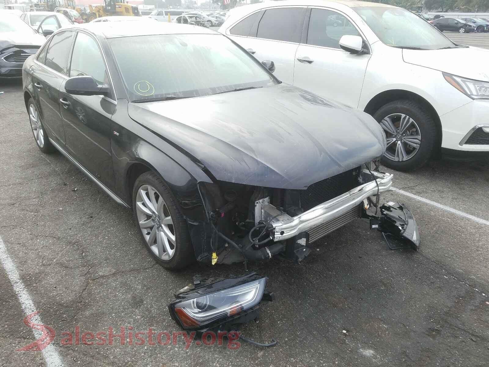 2014 AUDI A4 — VIN WAUAFAFL9EN012567