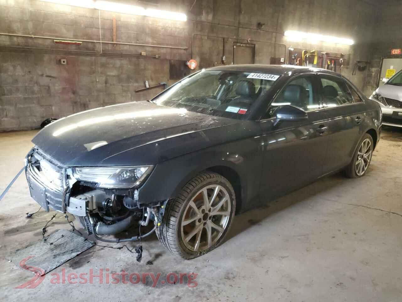 2017 AUDI A4 — VIN WAUANAF4XHN008091