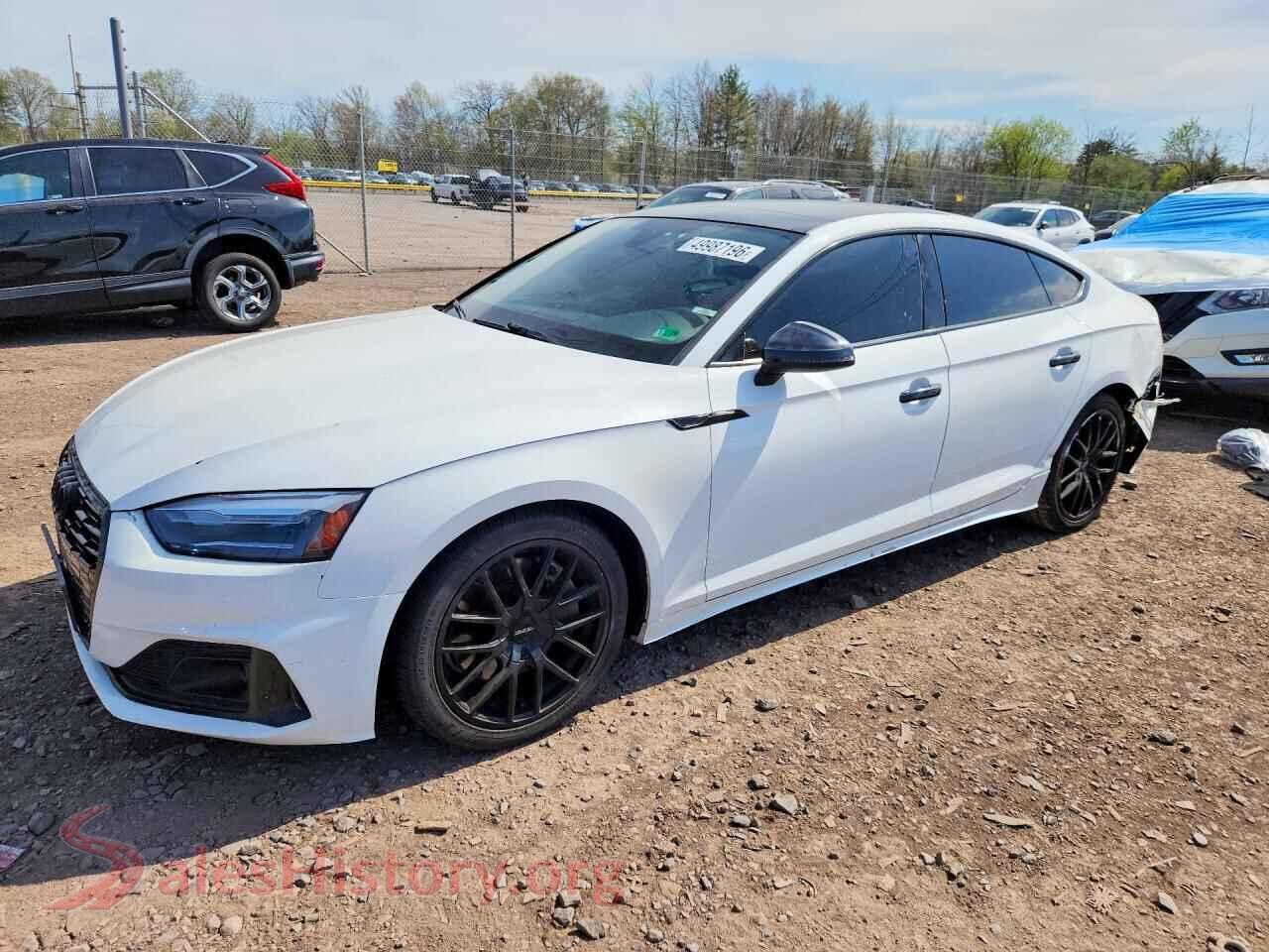 2020 AUDI A5 — VIN WAUANCF52LA007960