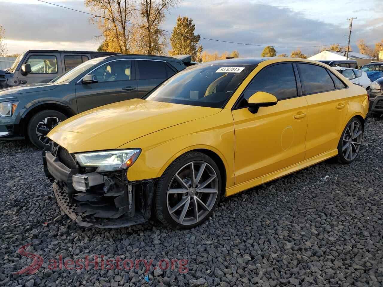 2017 AUDI S3 — VIN WAUB1GFF0H1056372