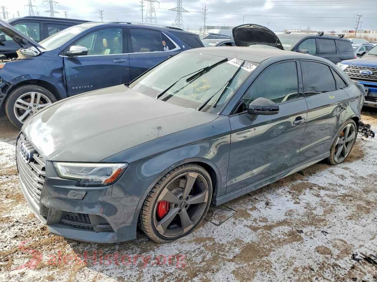 2019 AUDI S3 — VIN WAUB1GFF4KA123336