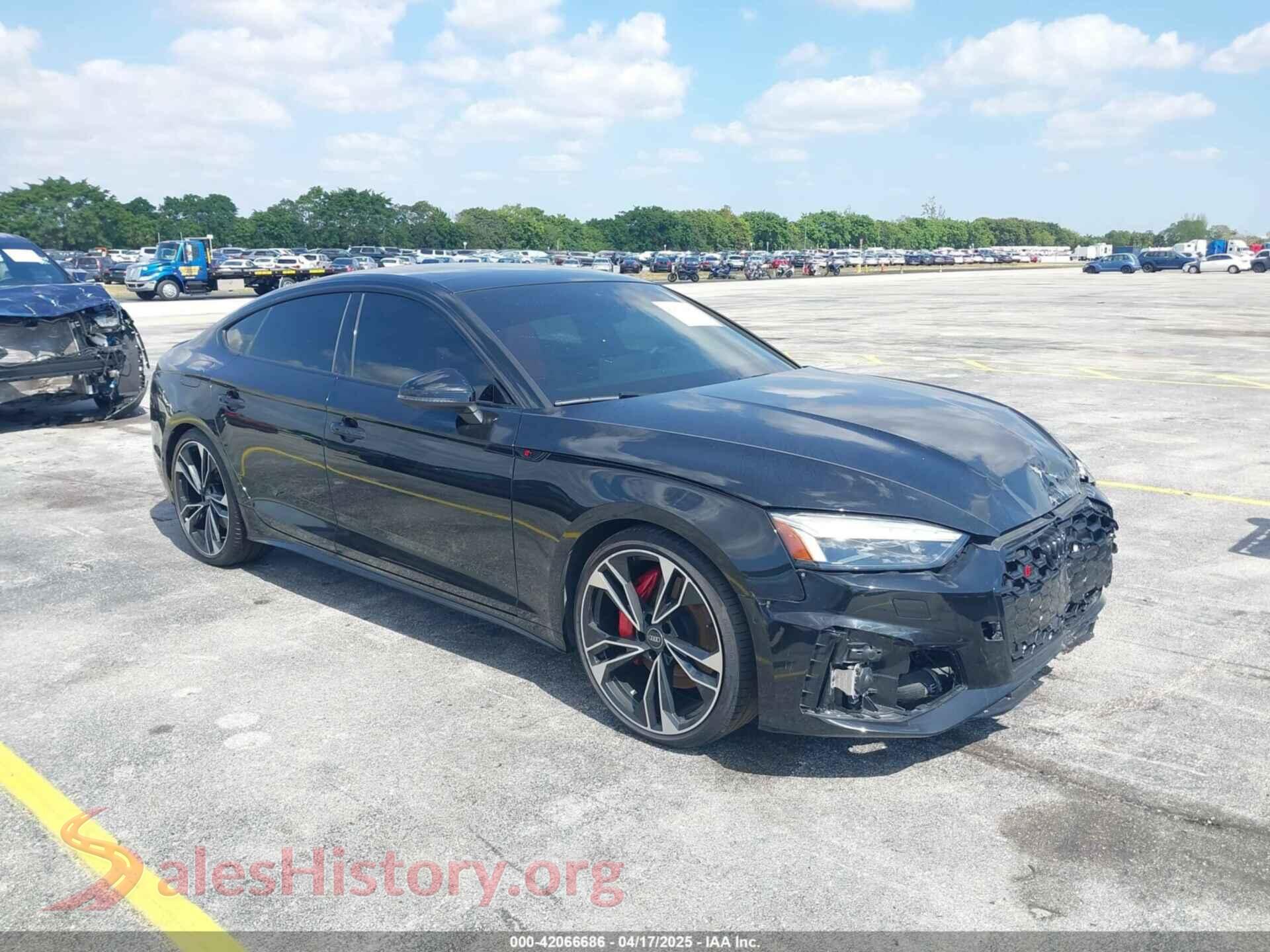 2024 AUDI S5 SPORTBACK — VIN WAUB4CF53RA020992