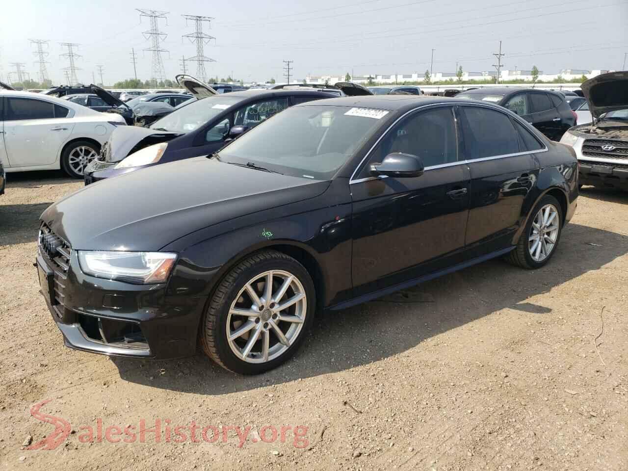 2016 AUDI A4 — VIN WAUBFAFL4GN003797