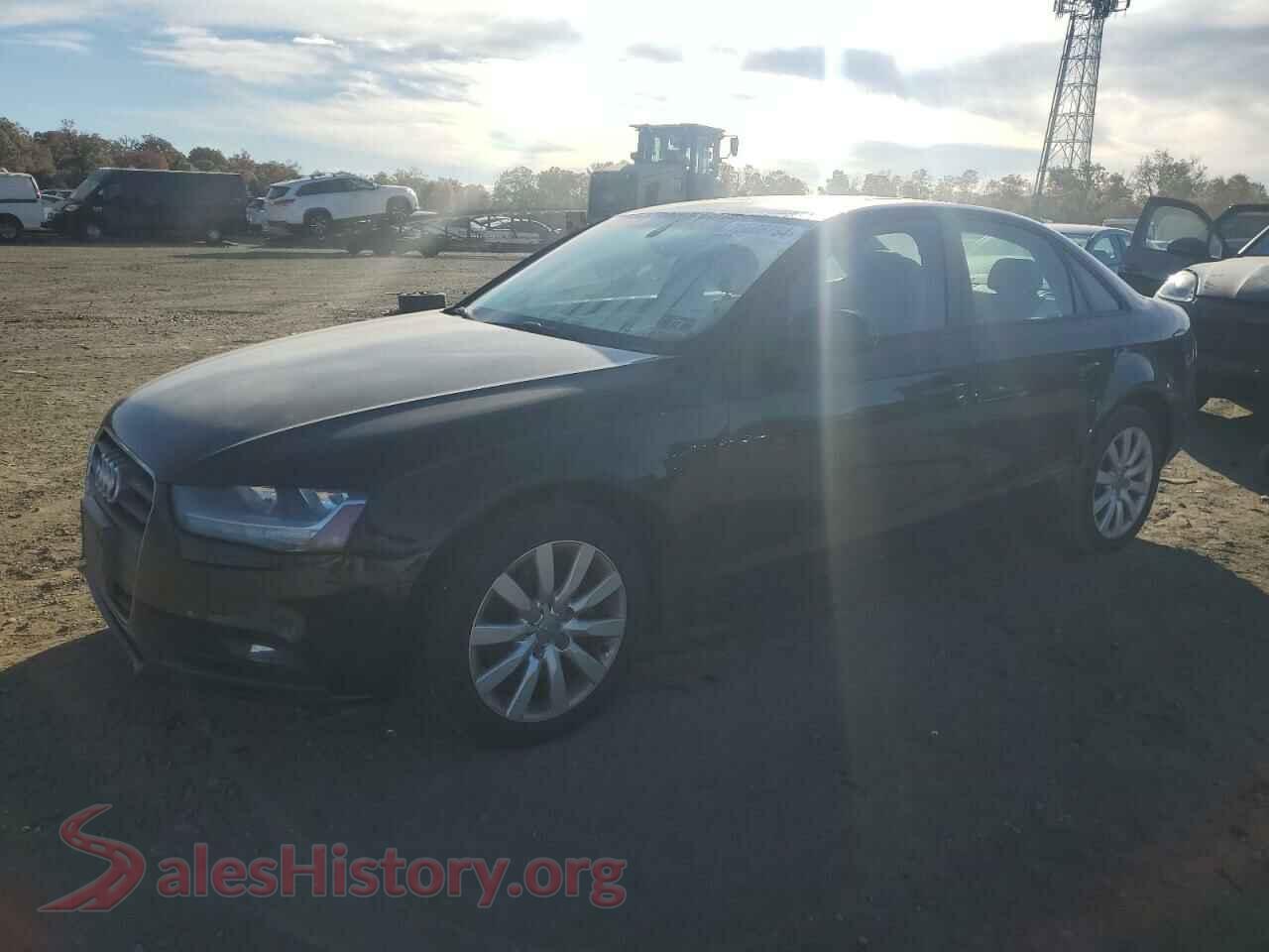 2014 AUDI A4 — VIN WAUBFAFL5EA066198