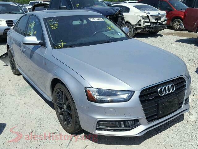 2015 AUDI A4 — VIN WAUBFAFL8FN015434