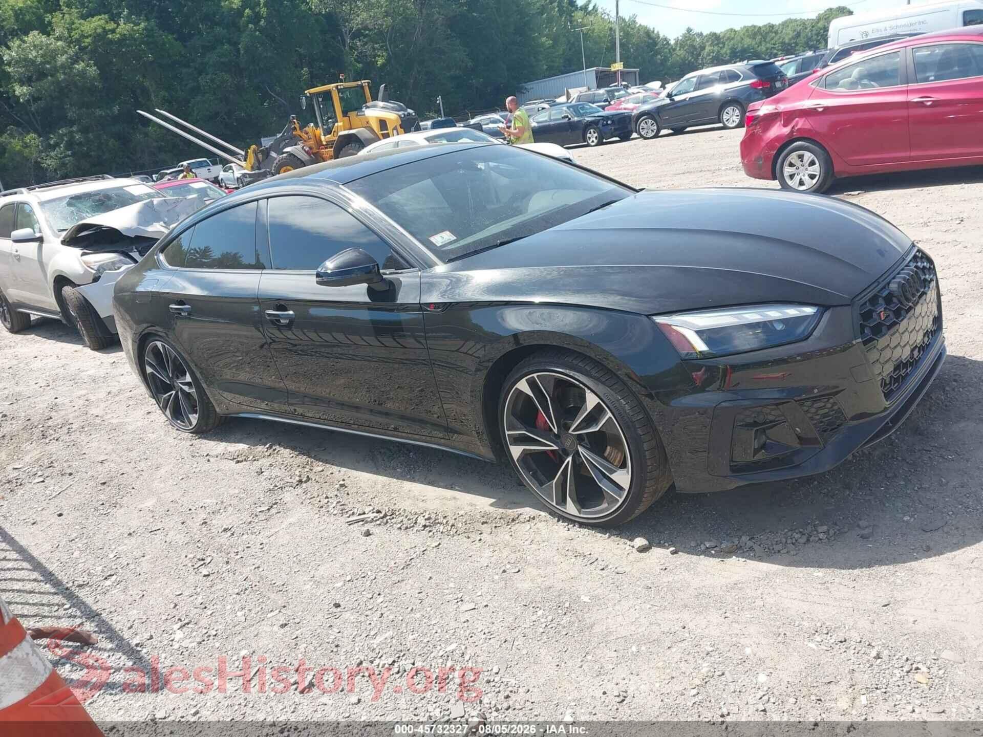2025 AUDI S5 SPORTBACK — VIN WAUC4CF53SA017522