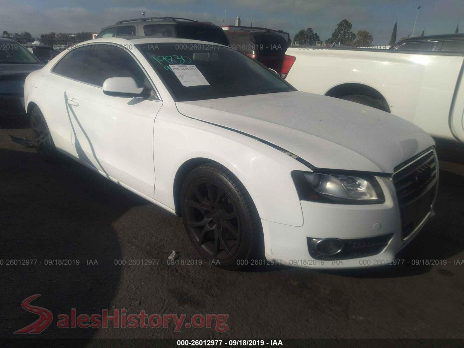 2011 AUDI A5 — VIN WAUCFAFR2BA007159