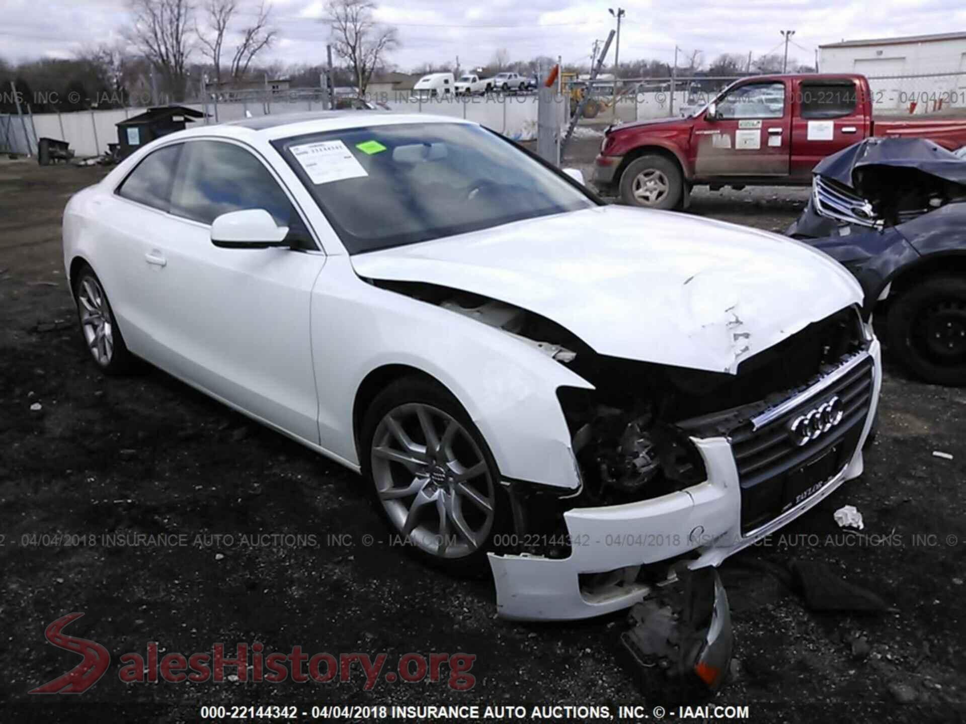 2011 Audi A5 — VIN WAUCFAFR9BA070727
