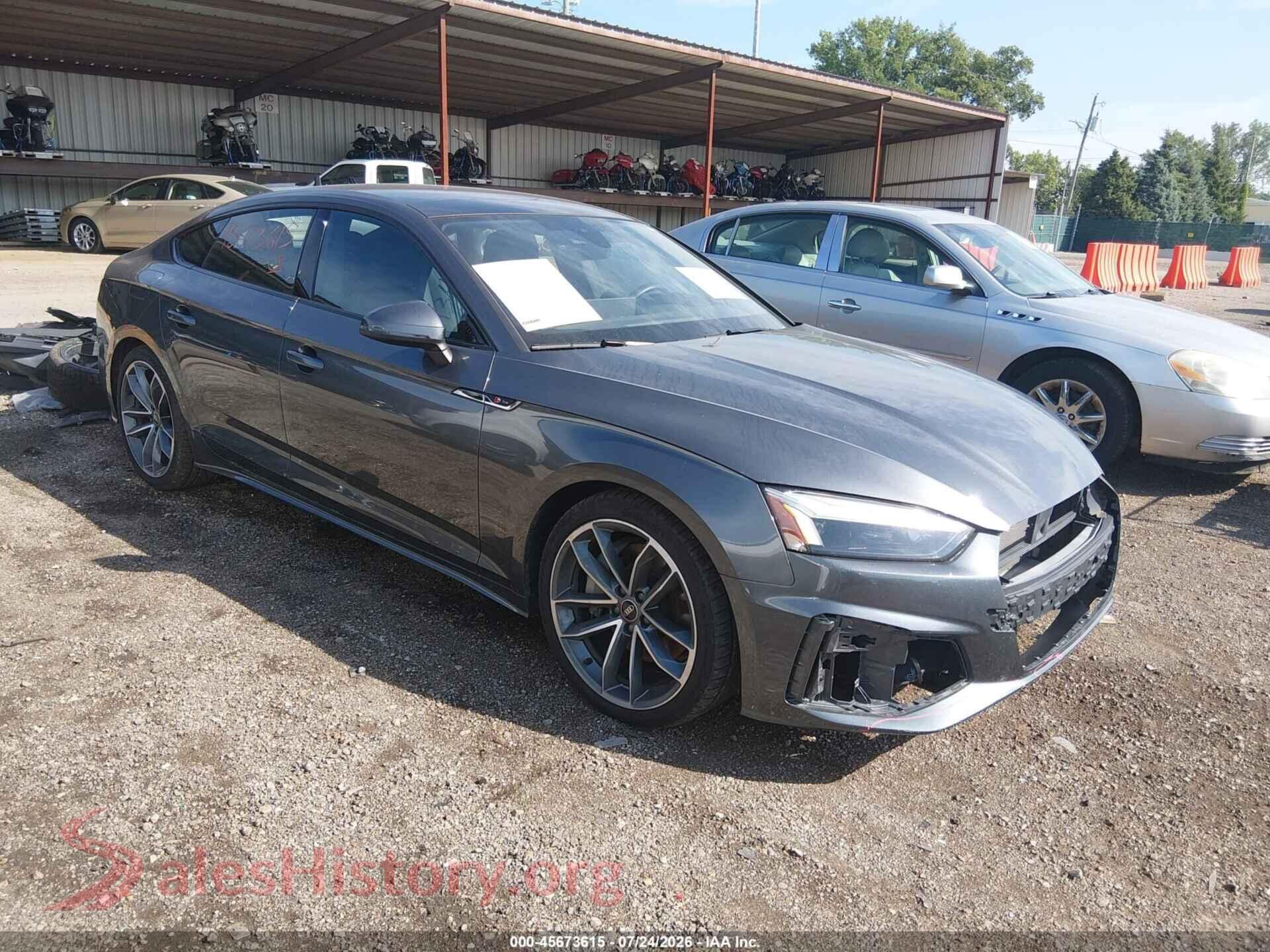 2024 AUDI A5 SPORTBACK — VIN WAUDACF59RA101061
