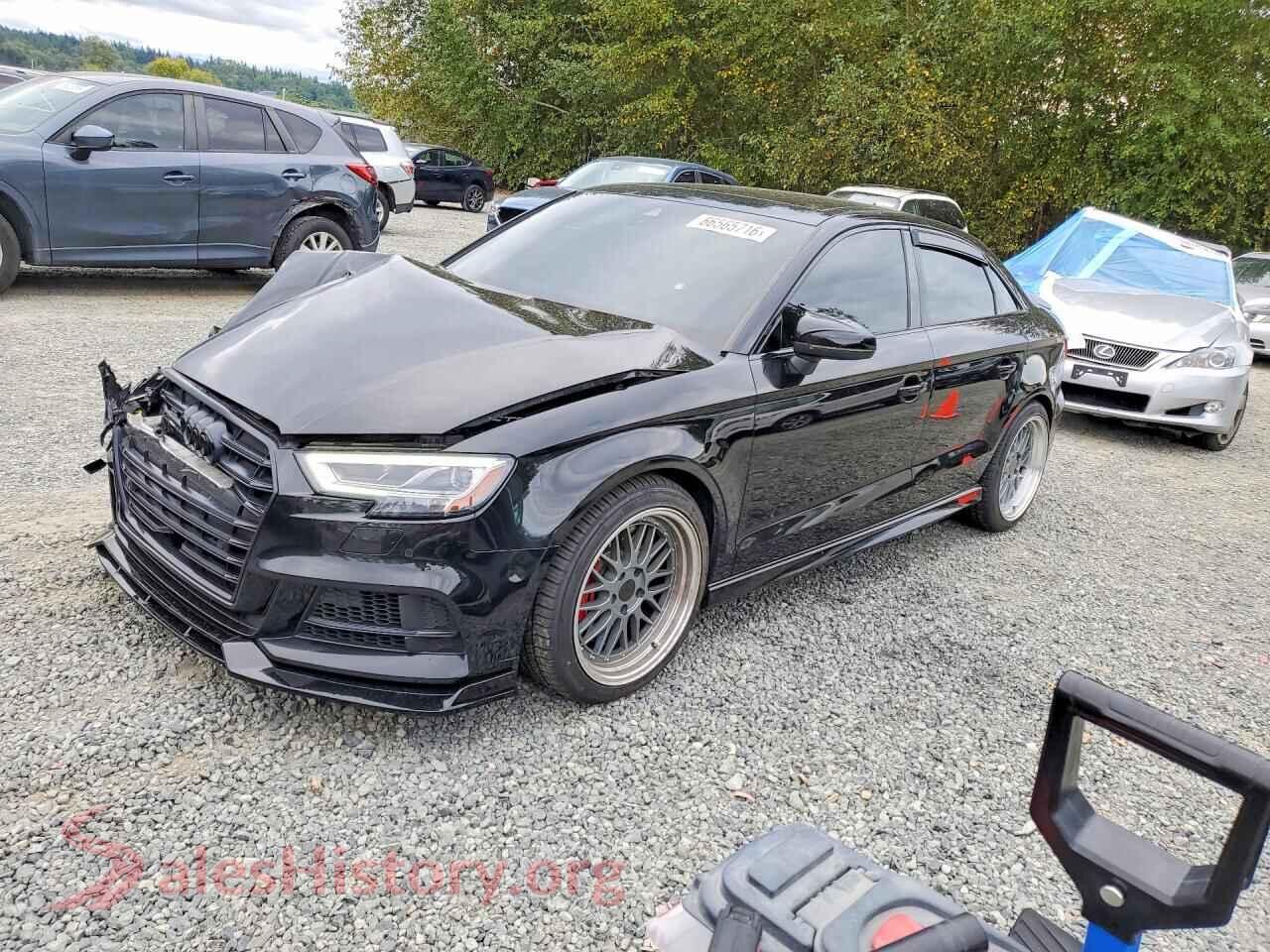 2020 AUDI S3 — VIN WAUE1GFF6LA096865