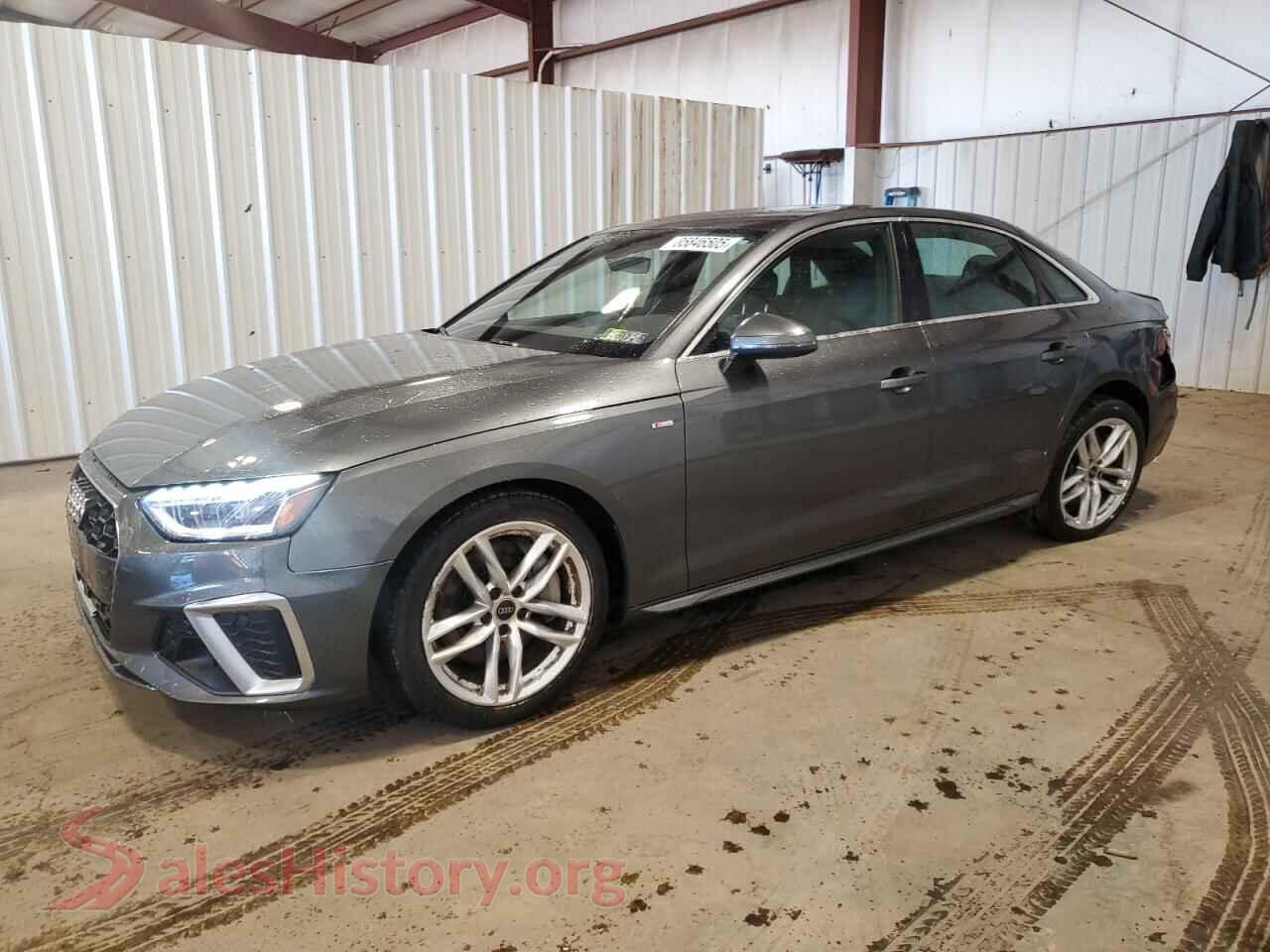 2022 AUDI A4 — VIN WAUEAAF44NN011674