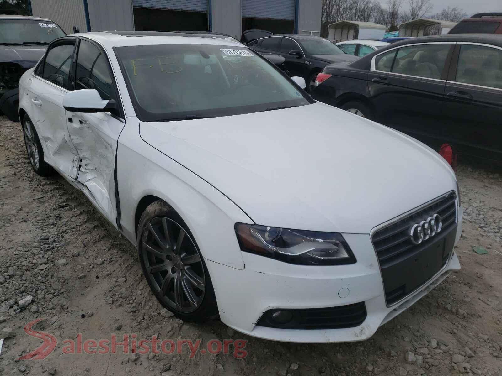 2011 AUDI A4 — VIN WAUEFAFL8BN029289