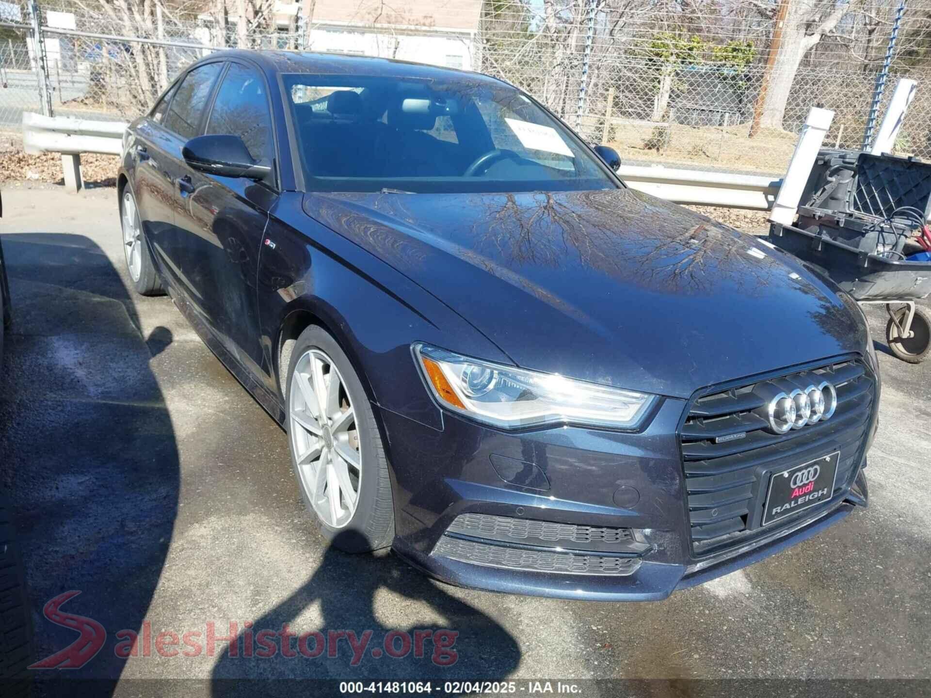 2018 AUDI A6 — VIN WAUF8AFC2JN060924