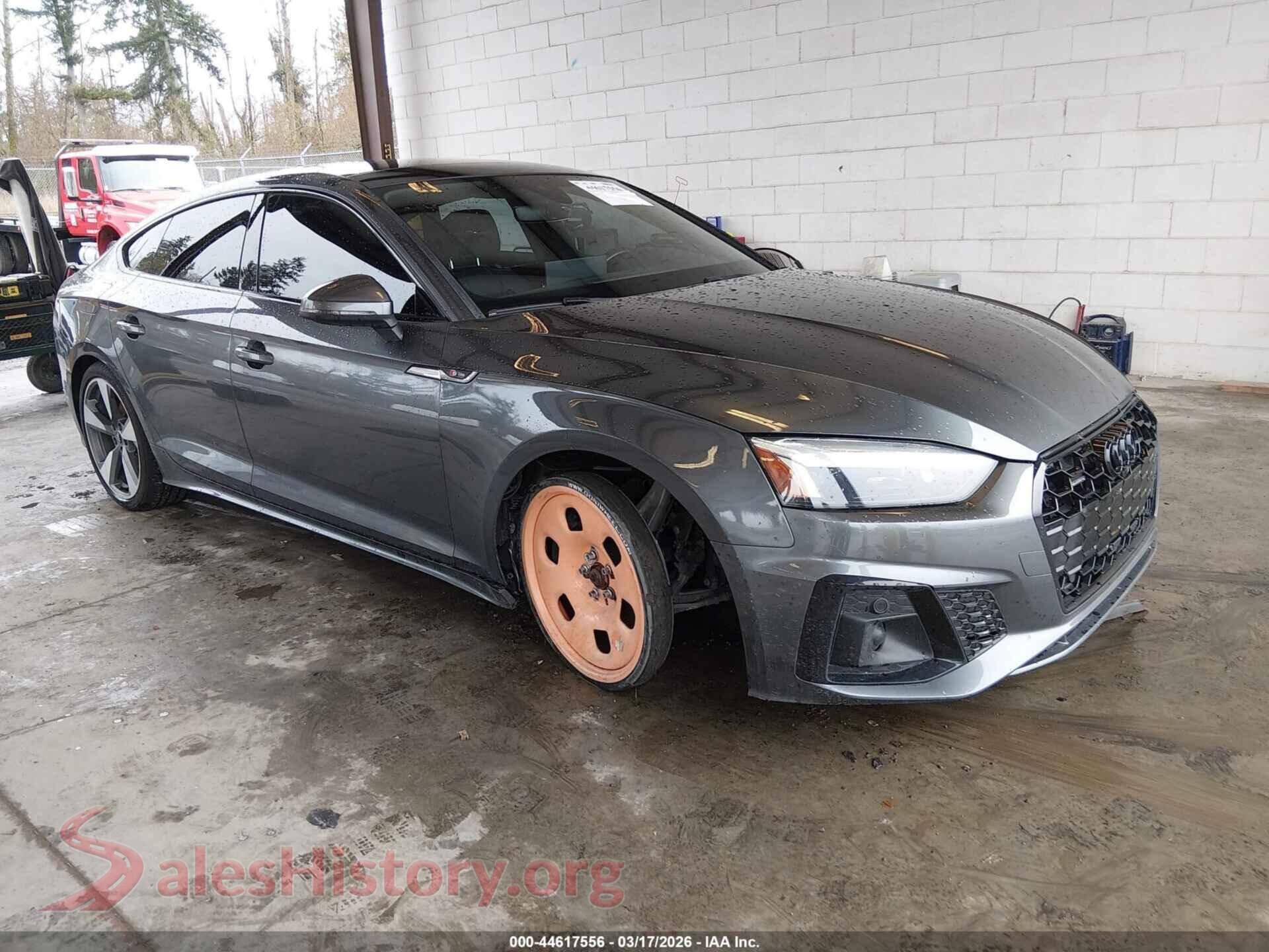 2021 AUDI A5 SPORTBACK — VIN WAUFACF50MA022153
