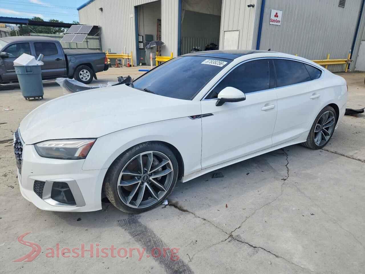 2021 AUDI A5 — VIN WAUFACF55MA042026