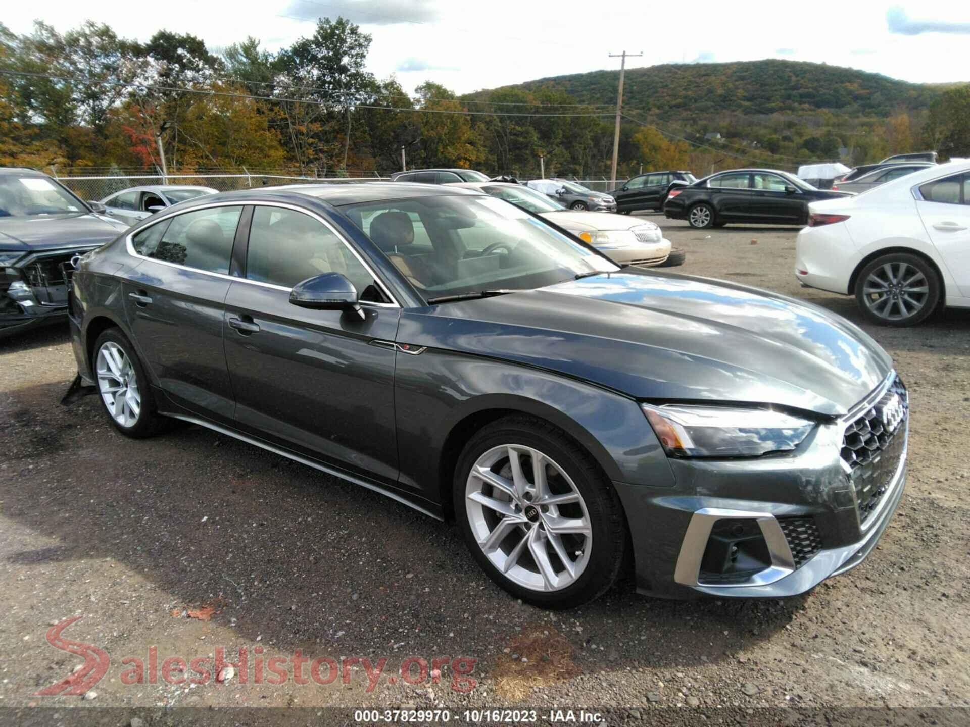 2023 AUDI A5 SPORTBACK — VIN WAUFACF56PA055971