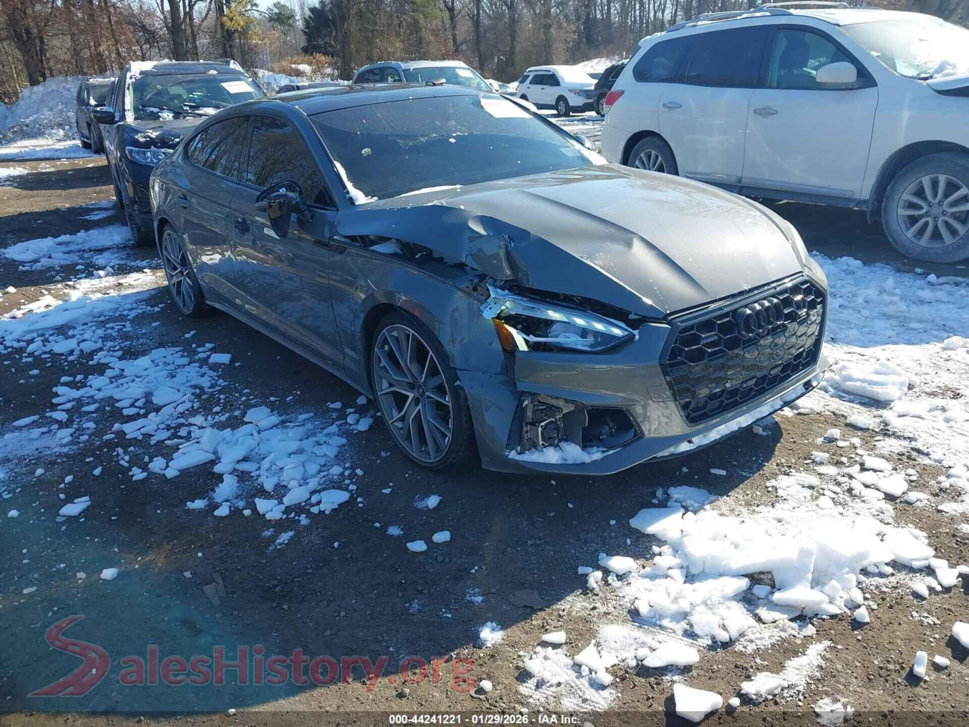 2025 AUDI A5 SPORTBACK — VIN WAUFACF5XSA004790