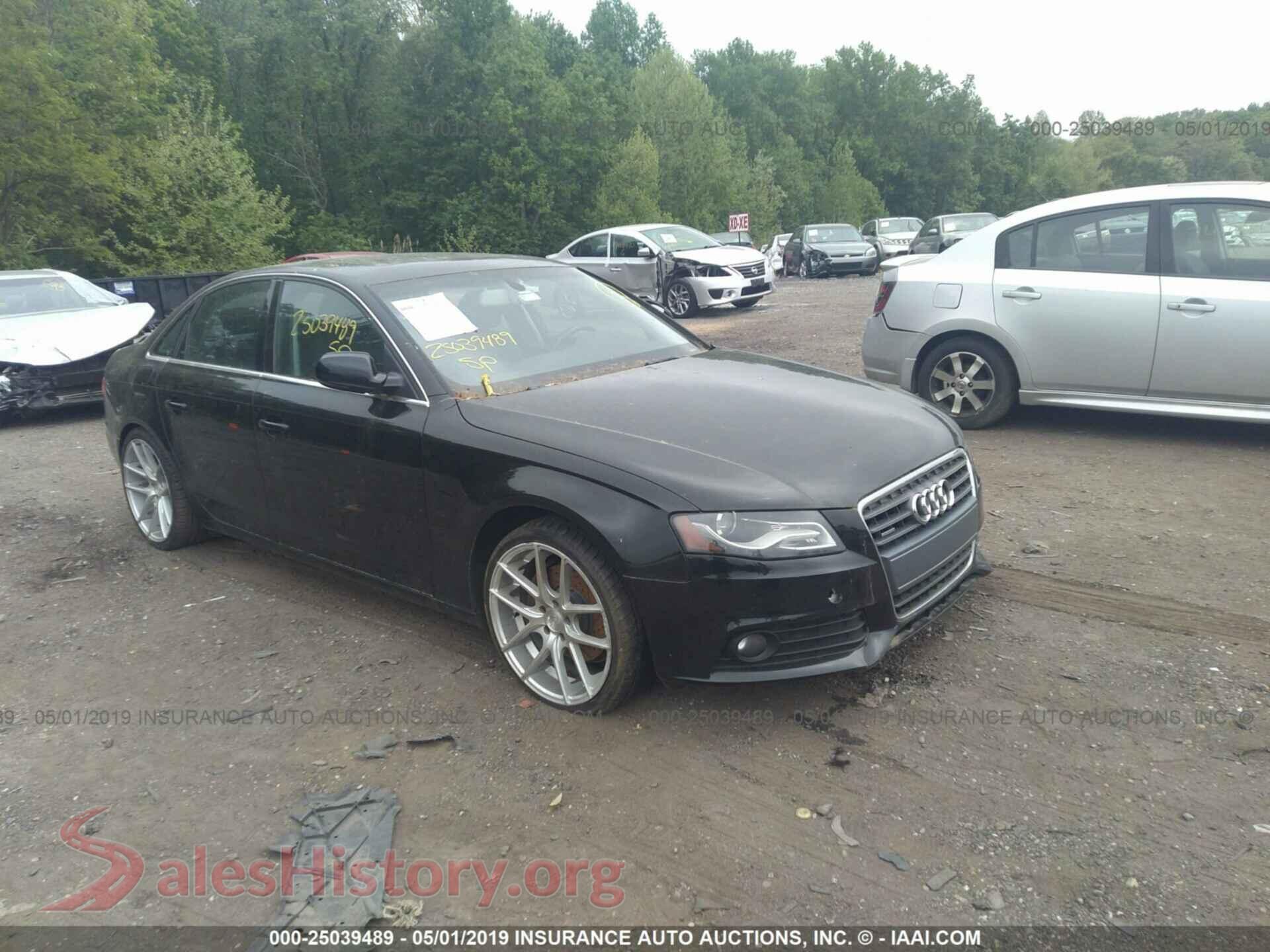 2010 AUDI A4 — VIN WAUFFAFL5AN013165