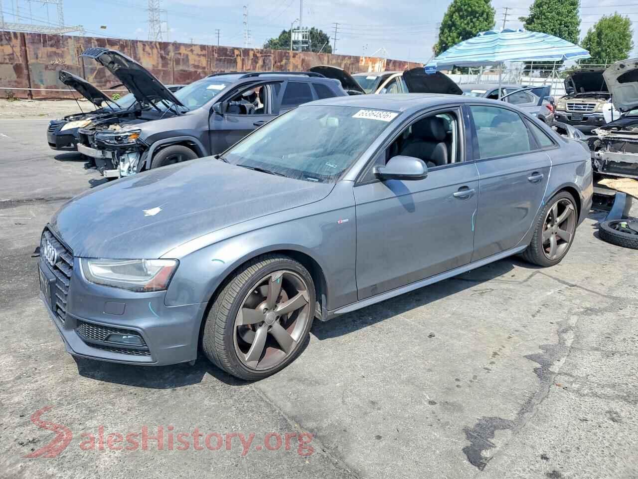 2014 AUDI A4 — VIN WAUFFAFL7EN035996