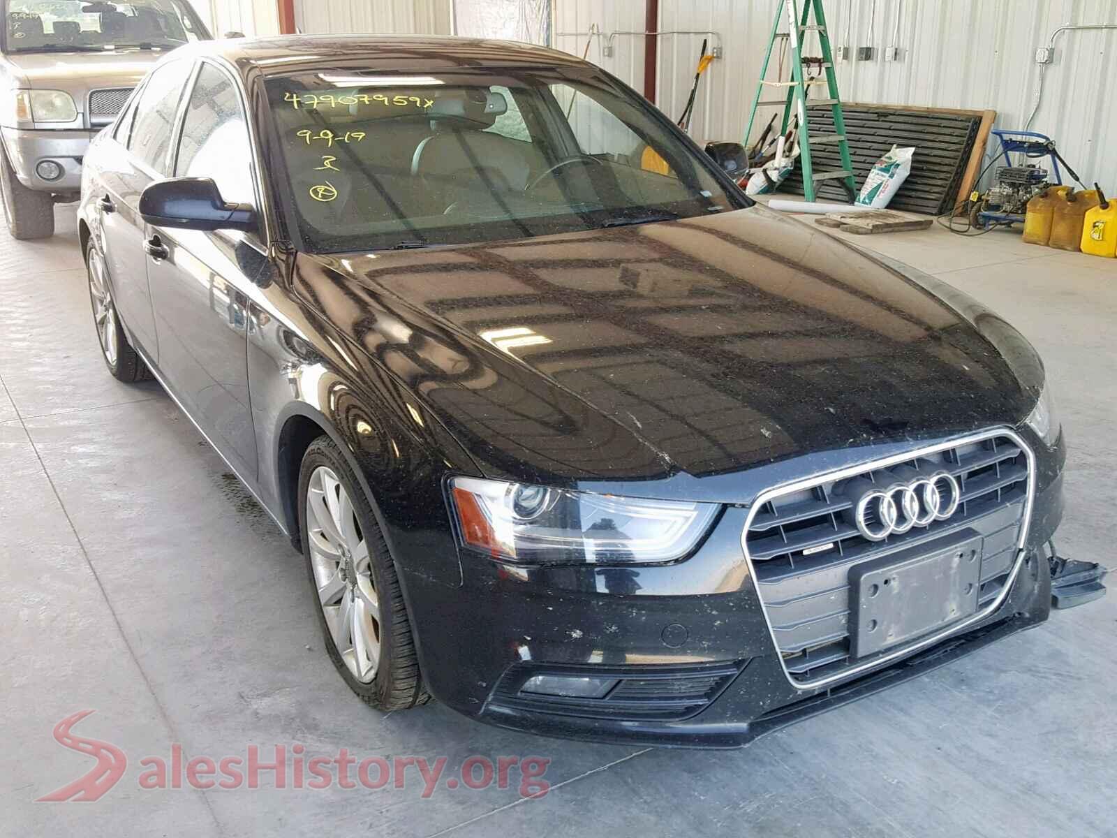 2013 AUDI A4 — VIN WAUFFAFL8DN050215