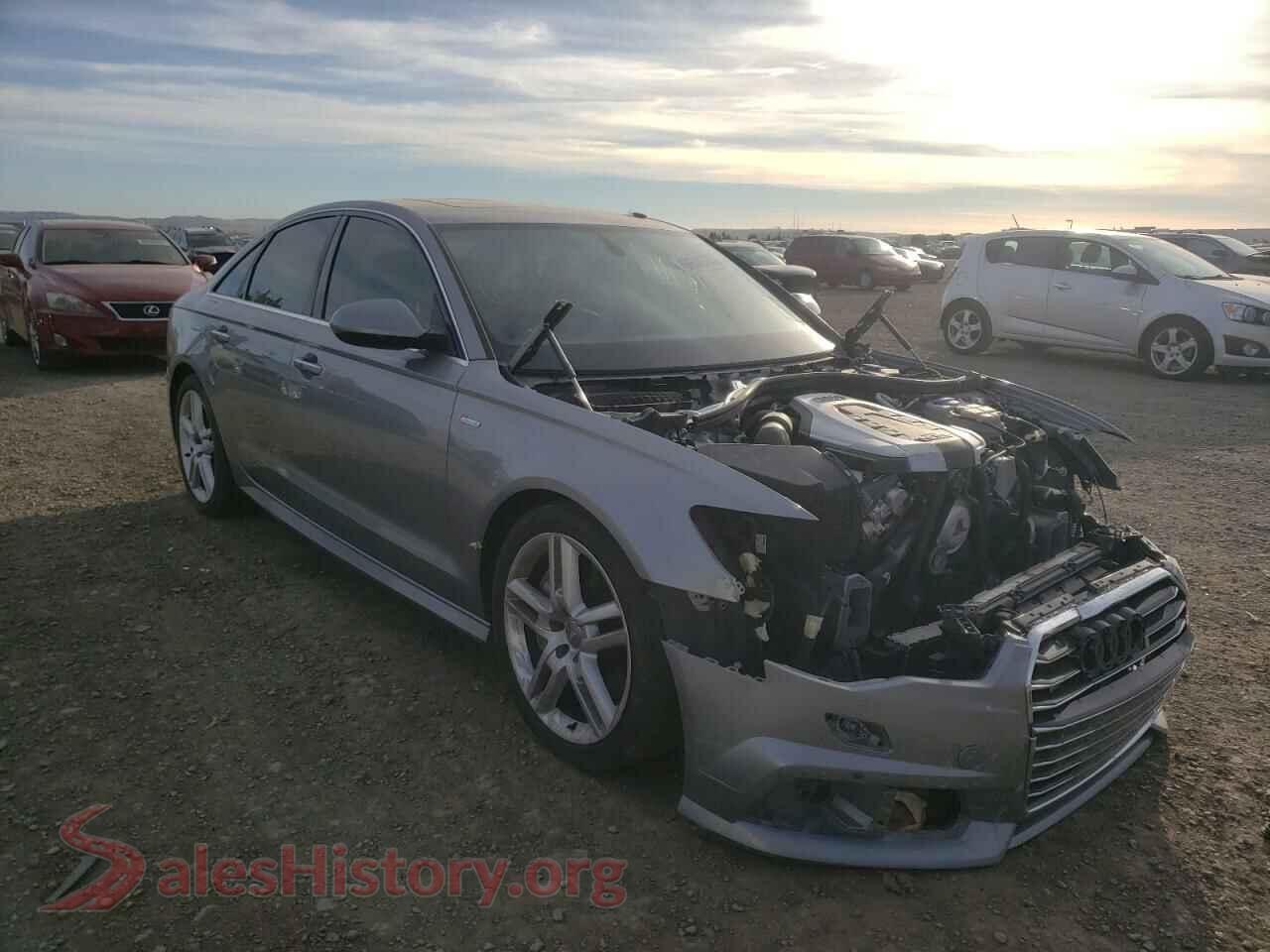 2016 AUDI A6 — VIN WAUFGAFC4GN086341