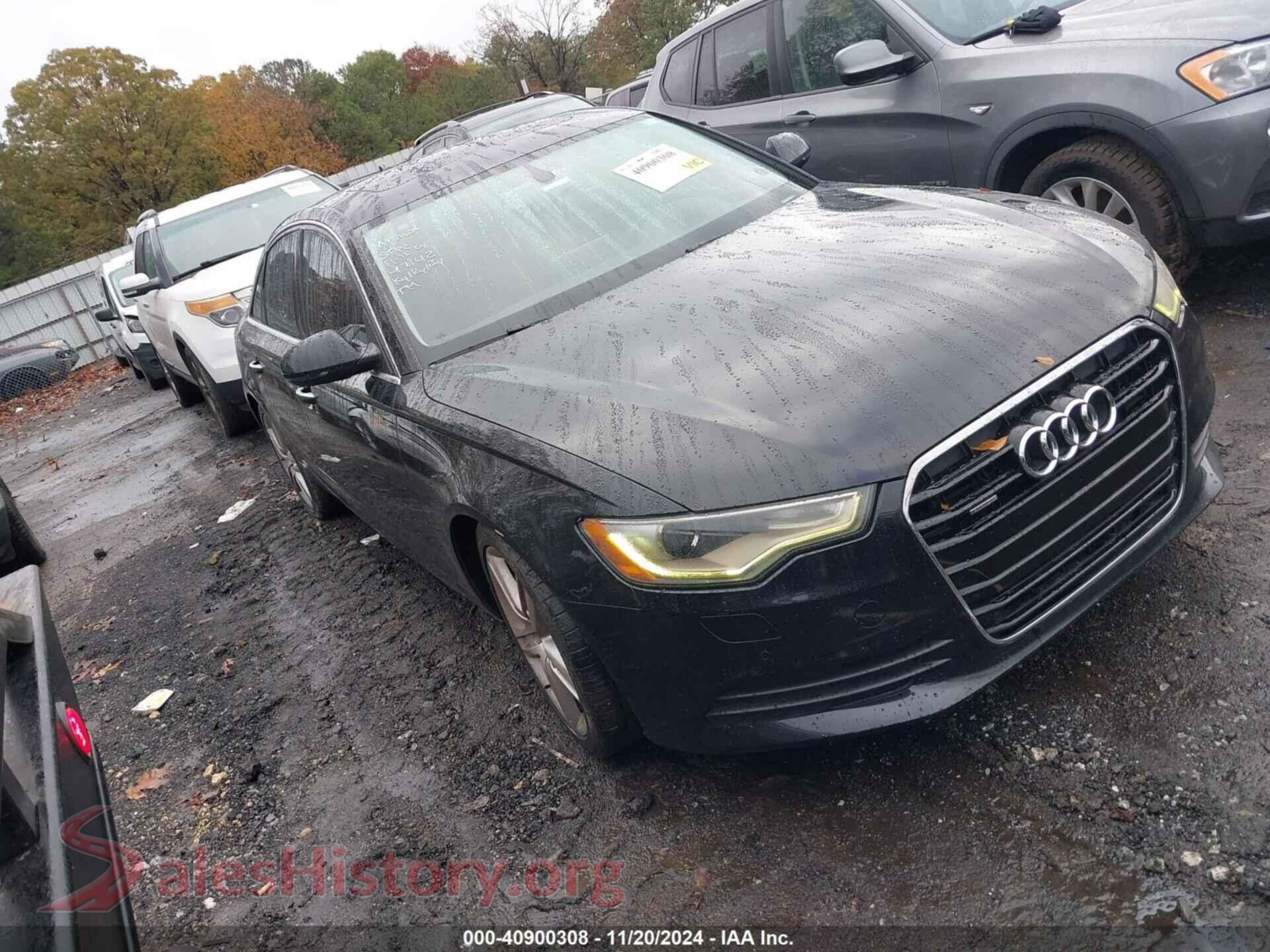 2014 AUDI A6 — VIN WAUGFAFC3EN032761