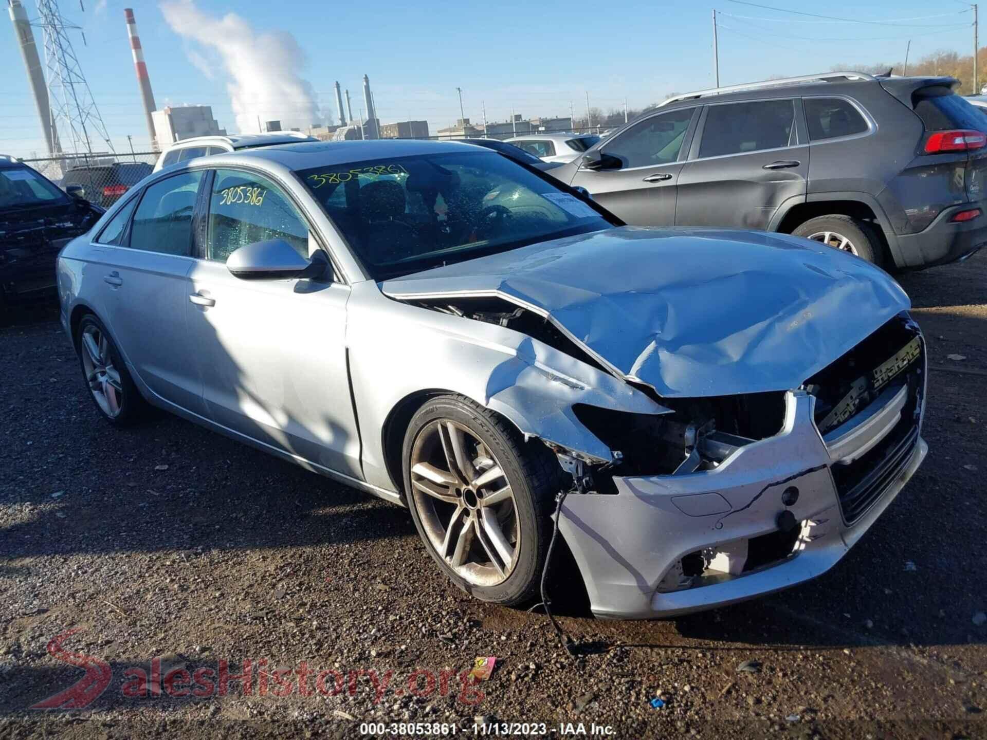 2014 AUDI A6 — VIN WAUGFAFC9EN077719