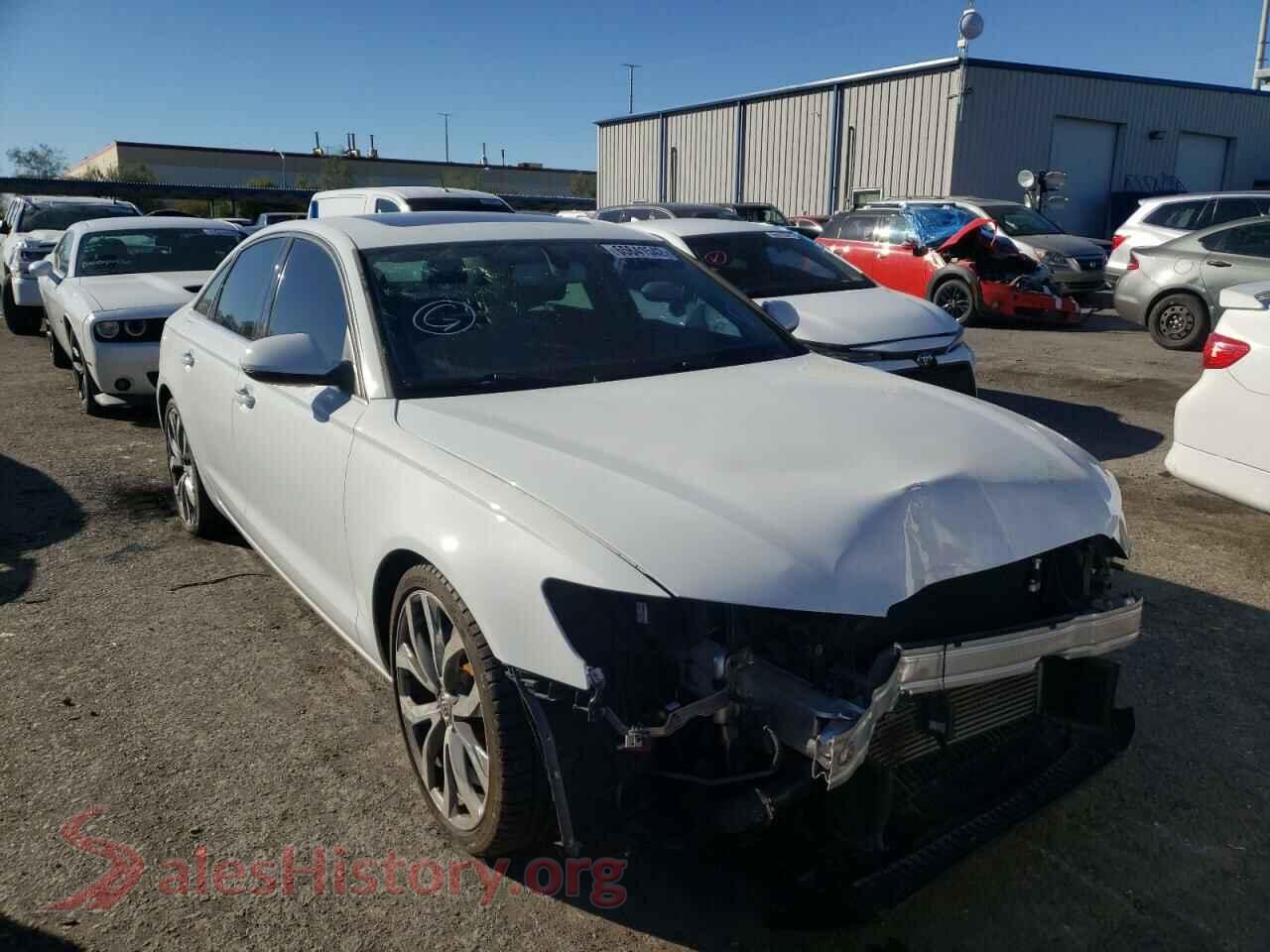 2014 AUDI A6 — VIN WAUGFAFCXEN111859