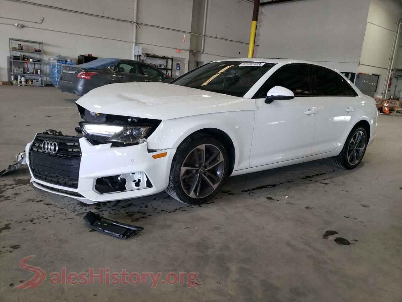 2019 AUDI A4 — VIN WAUGMAF43KA115012