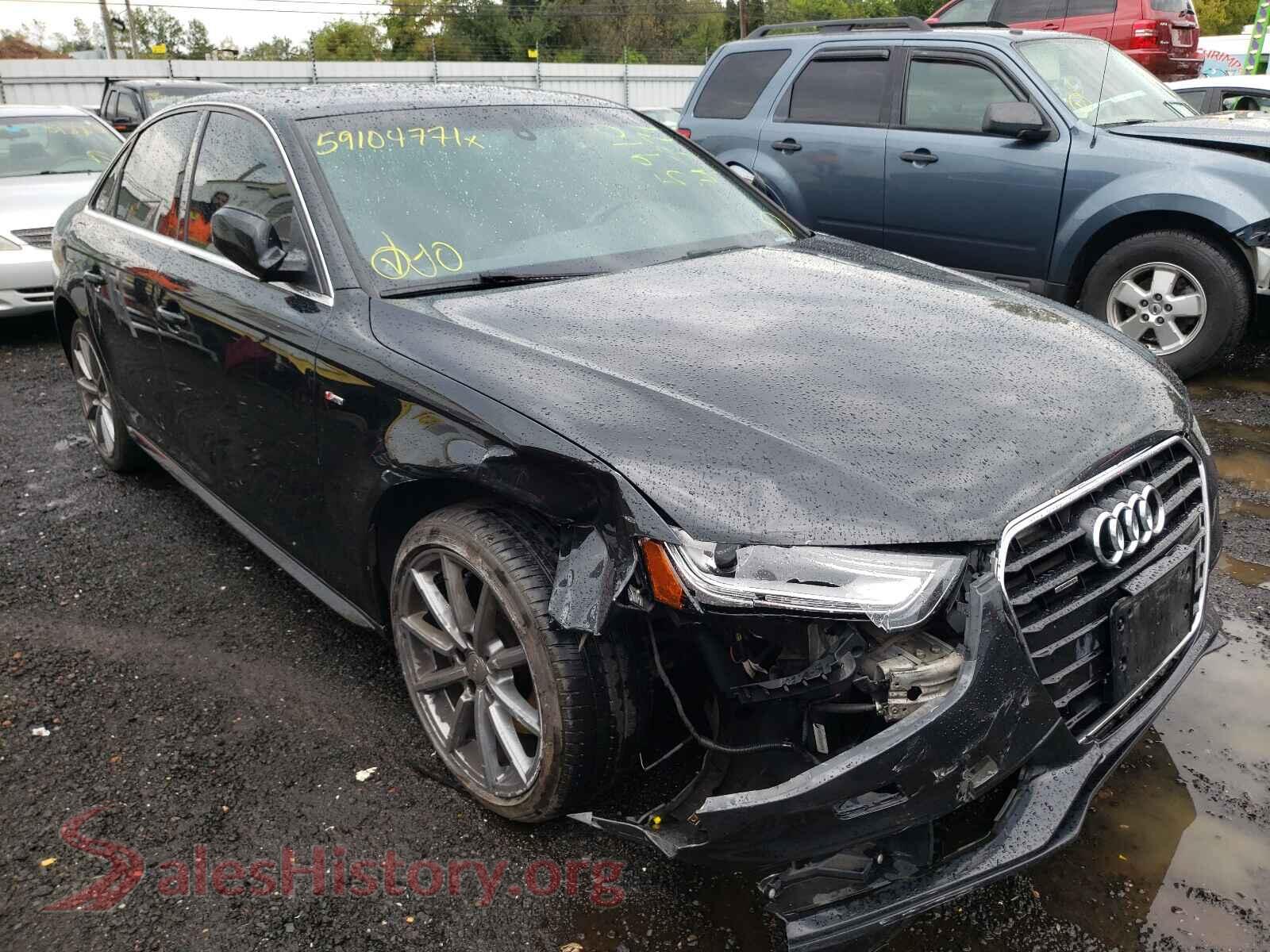 2014 AUDI A4 — VIN WAUHFAFL7EA006045