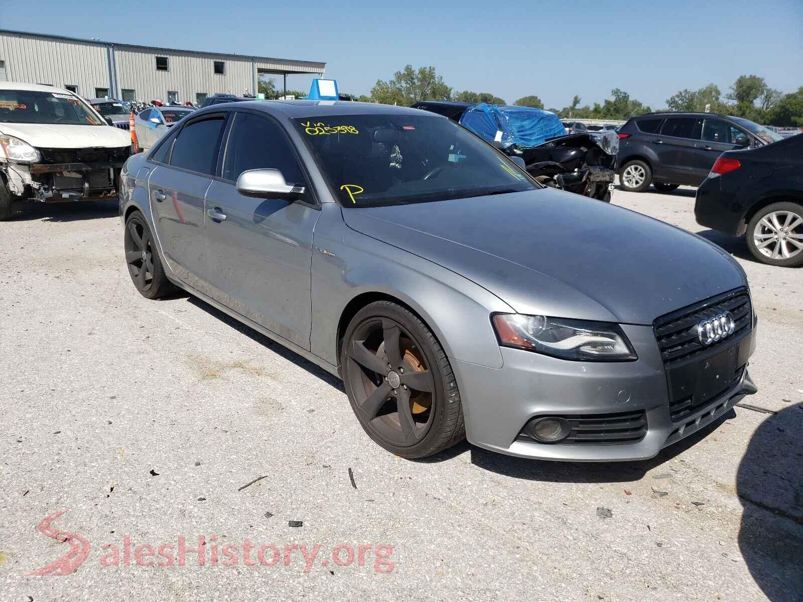 2011 AUDI A4 — VIN WAUHFAFL8BN025398