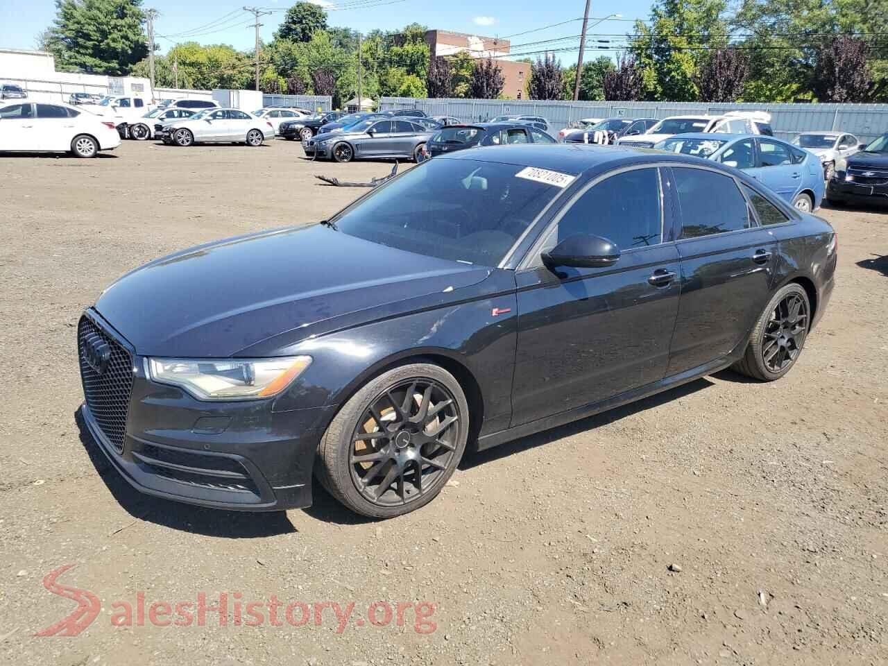 2014 AUDI A6 — VIN WAUHGAFC2EN077630