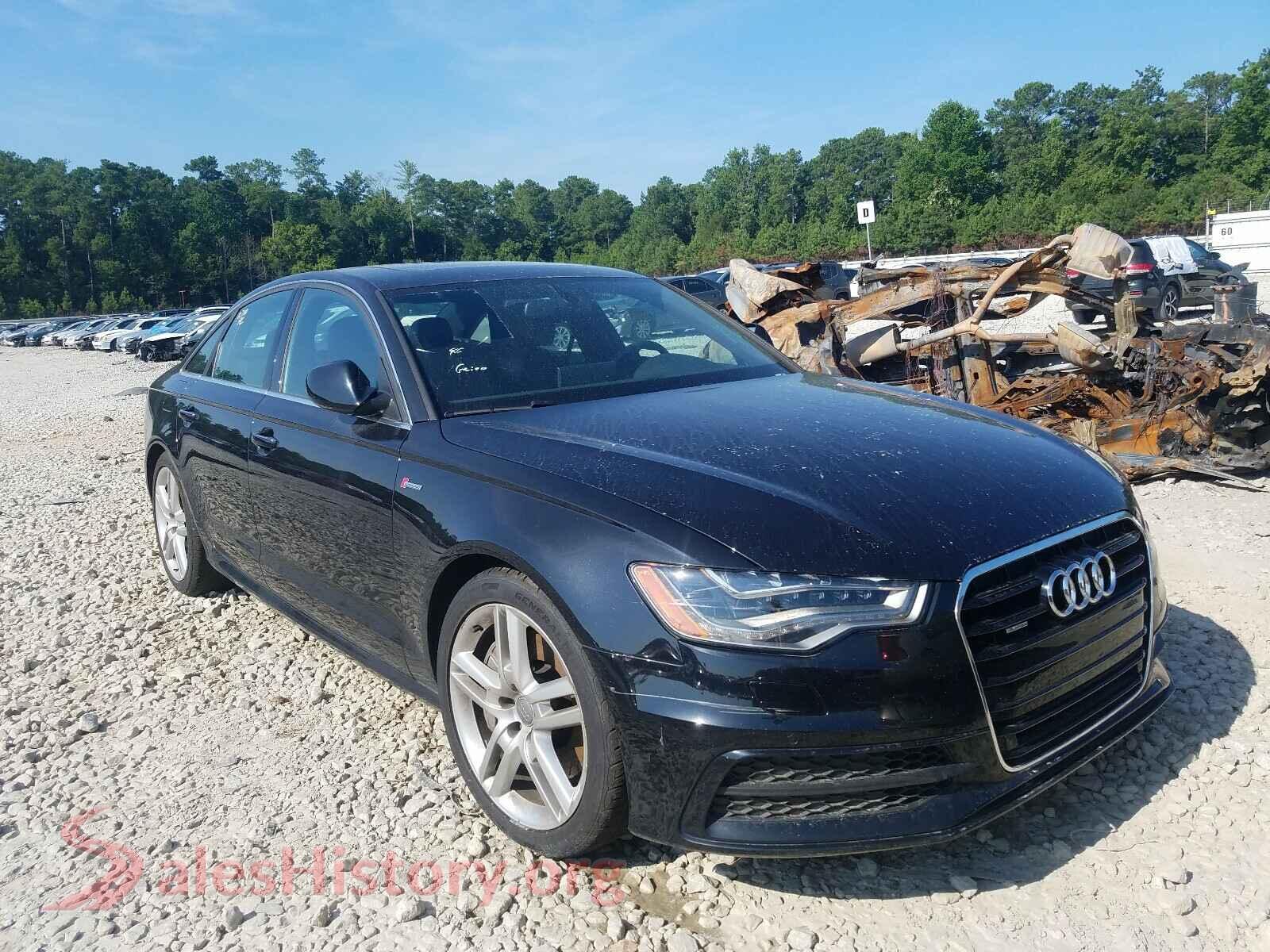 2014 AUDI A6 — VIN WAUHGAFC4EN098821