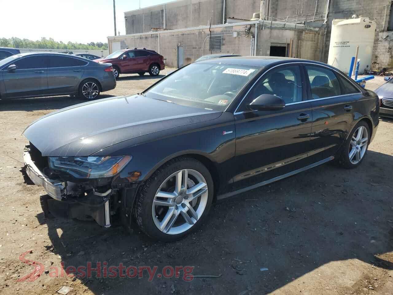2014 AUDI A6 — VIN WAUHGAFC7EN028181