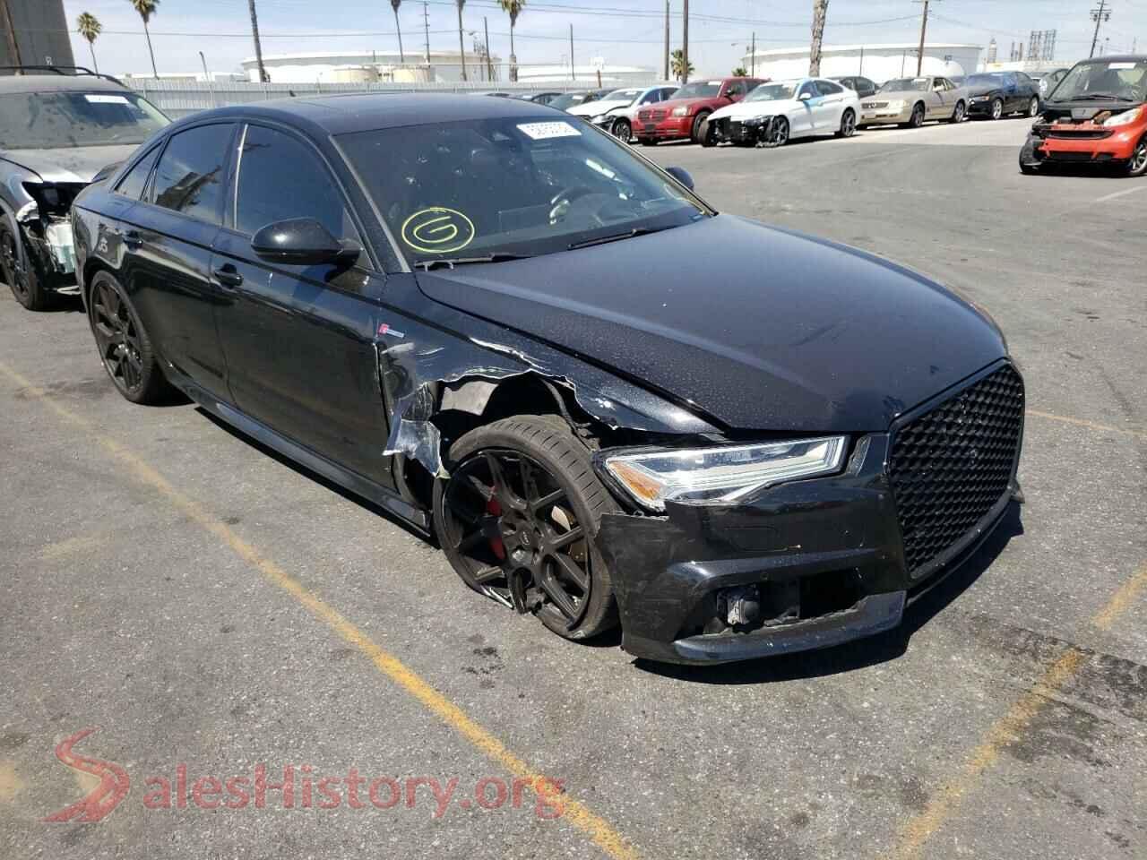 2016 AUDI A6 — VIN WAUHGAFCXGN070010
