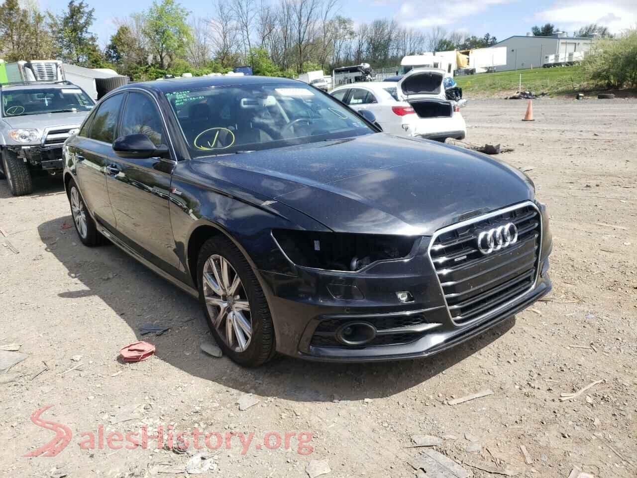 2012 AUDI A6 — VIN WAUJGAFCXCN051582