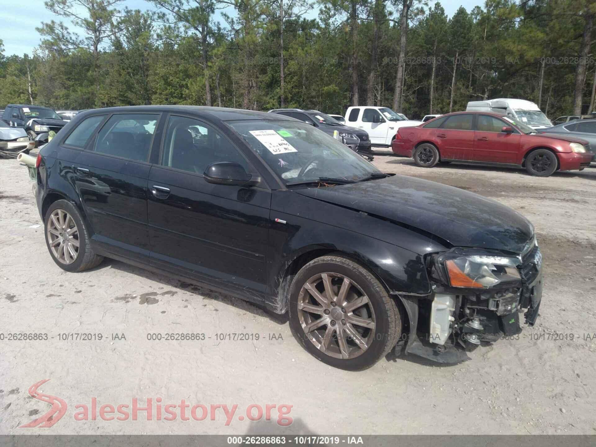 2011 AUDI A3 — VIN WAUKJAFM5BA137371