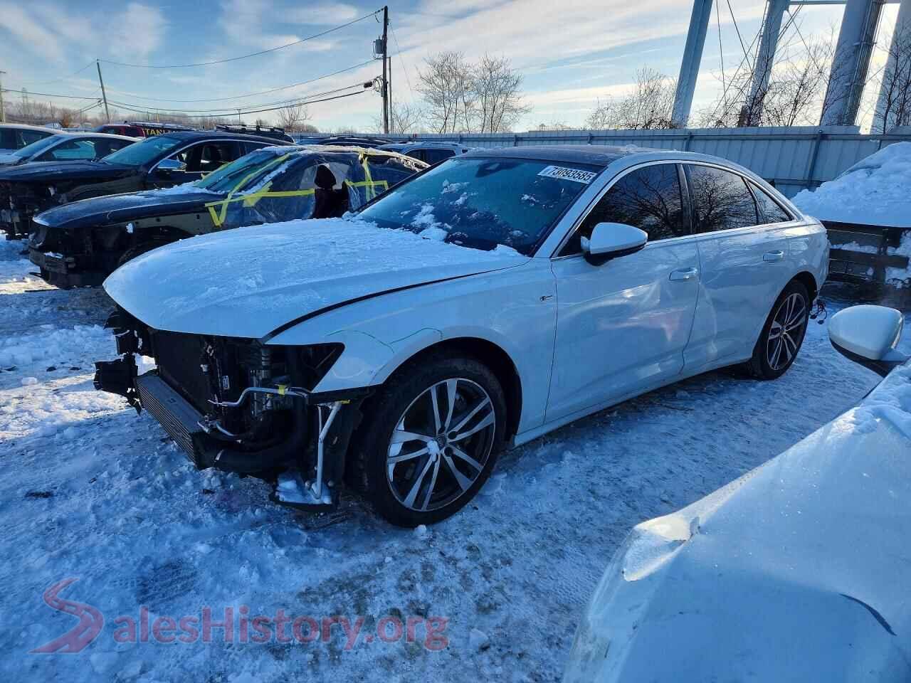 2019 AUDI A6 — VIN WAUL2AF29KN030459