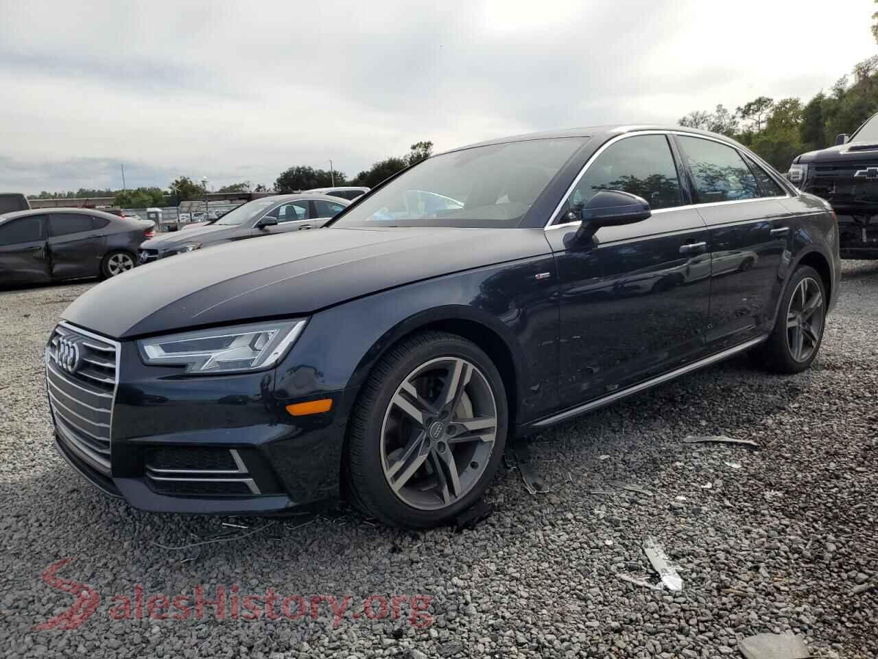 2017 AUDI A4 — VIN WAULNAF47HN015055