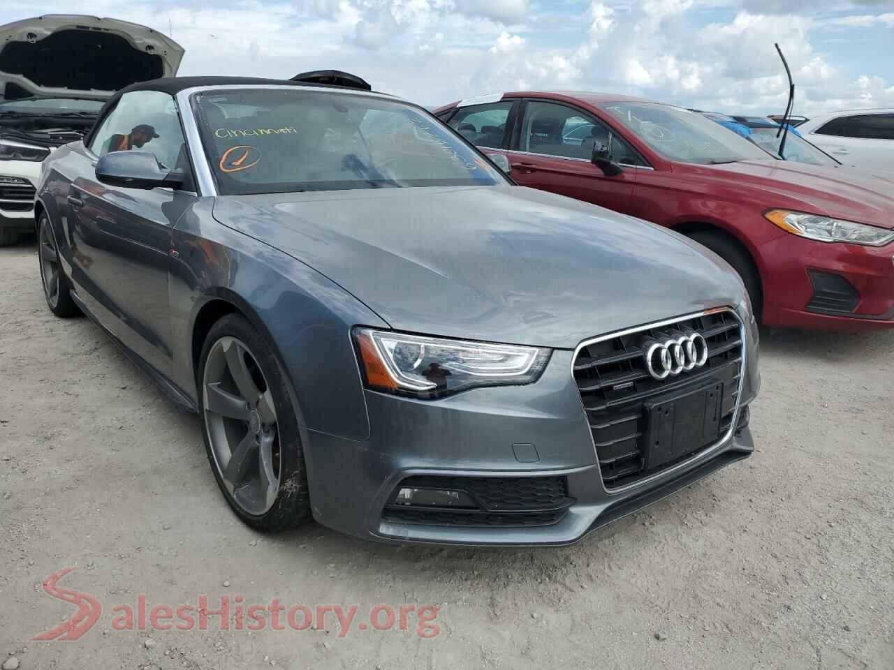 2016 AUDI A5 — VIN WAUM2AFH4GN001693