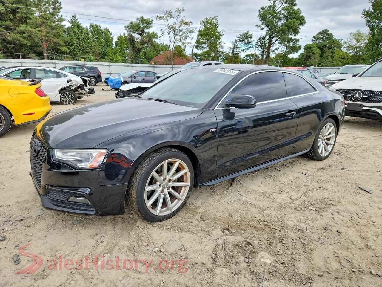 2016 AUDI A5 — VIN WAUM2AFR9GA049769