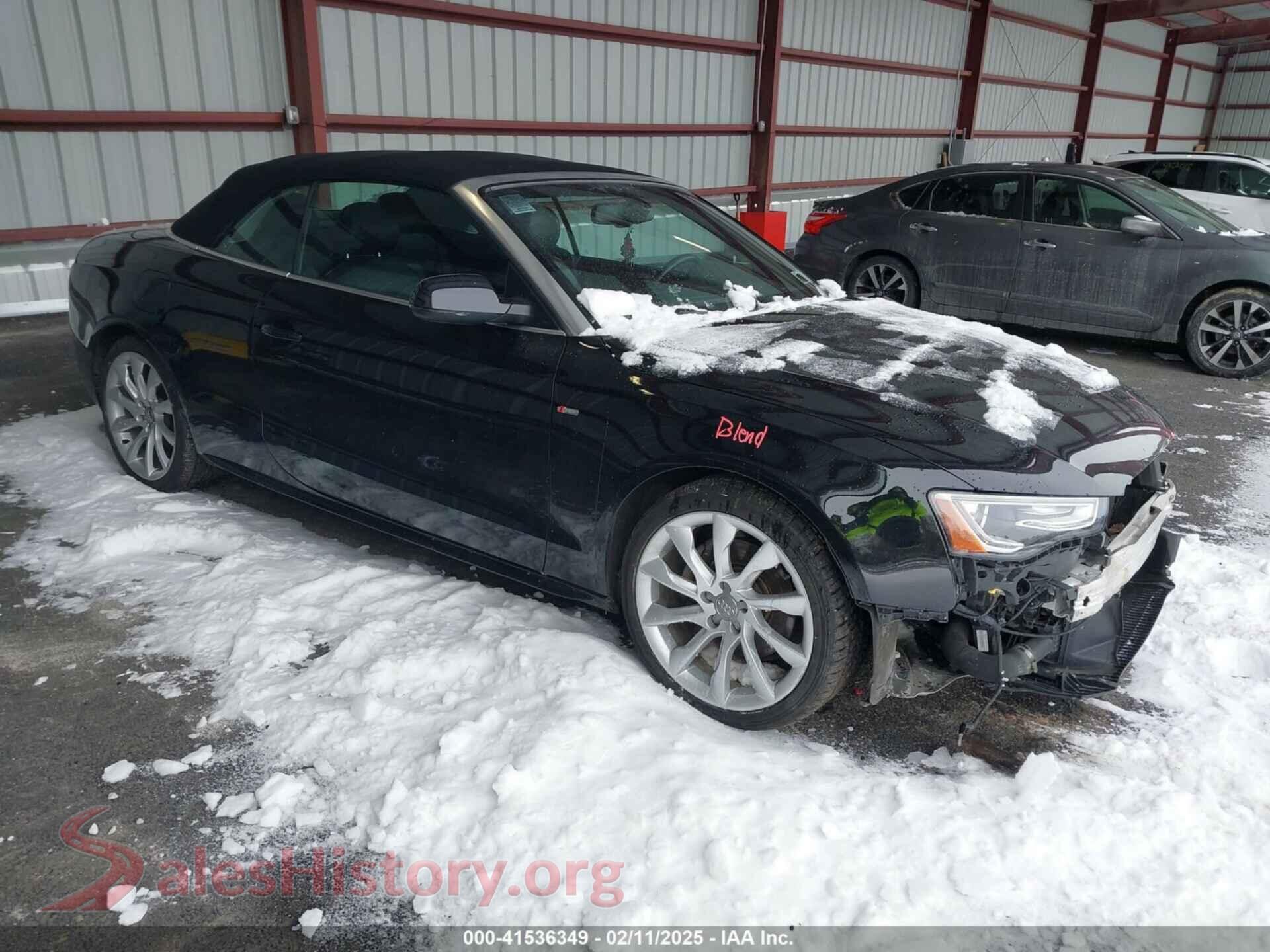 2015 AUDI A5 — VIN WAUMFAFH6FN001147