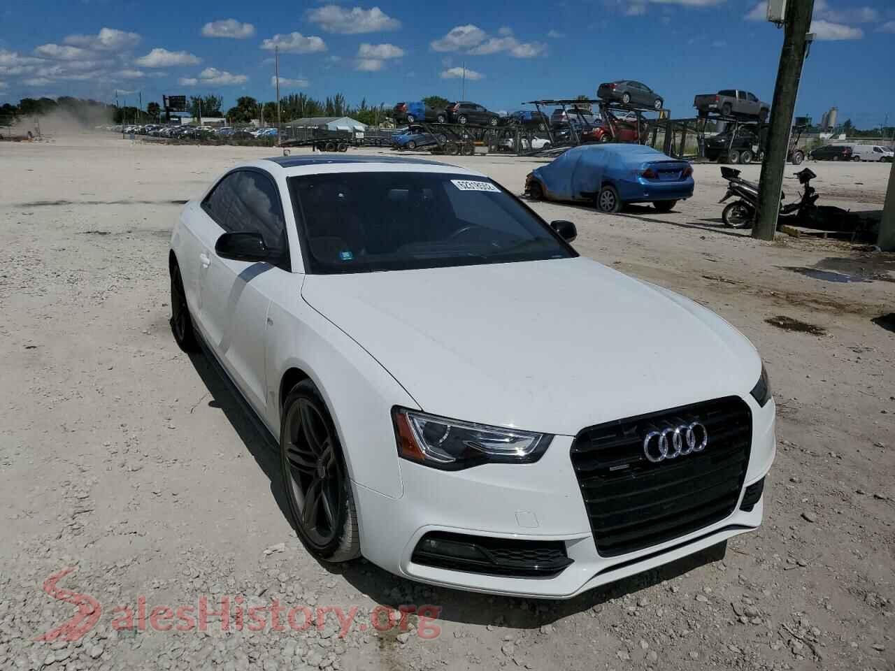 2014 AUDI A5 — VIN WAUMFAFR5EA005947