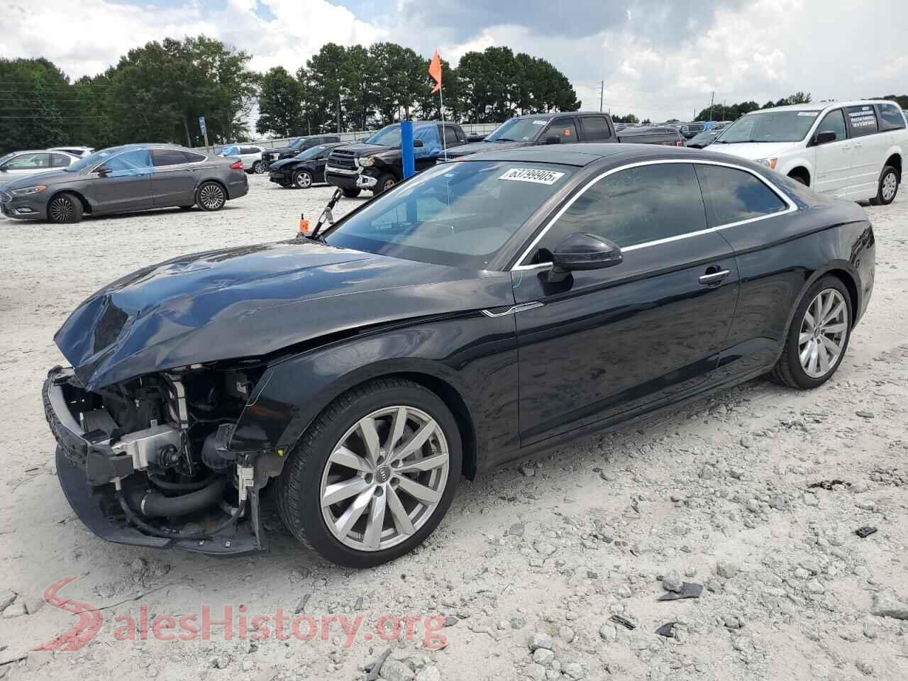 2018 AUDI A5 — VIN WAUNNAF56JA005826